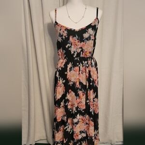 Chiffon Pleated Dress